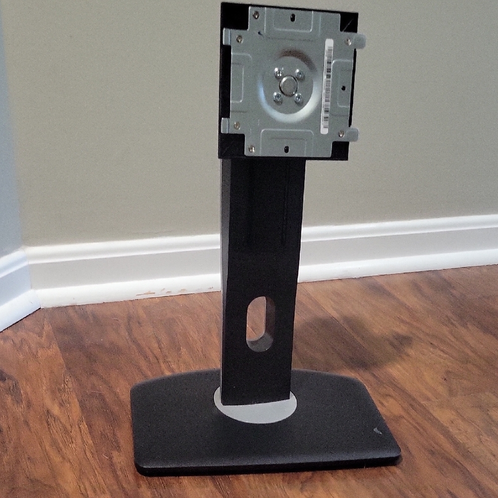 Dell Black and Silver Monitor Stand